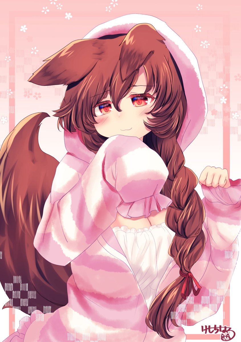 kemochiharu717's tweet photo. ふわふわもこもこルームウェア影狼ちゃん❤️

#東方Projectㅤㅤㅤㅤ https://t.co/3mbKZkhfmQ