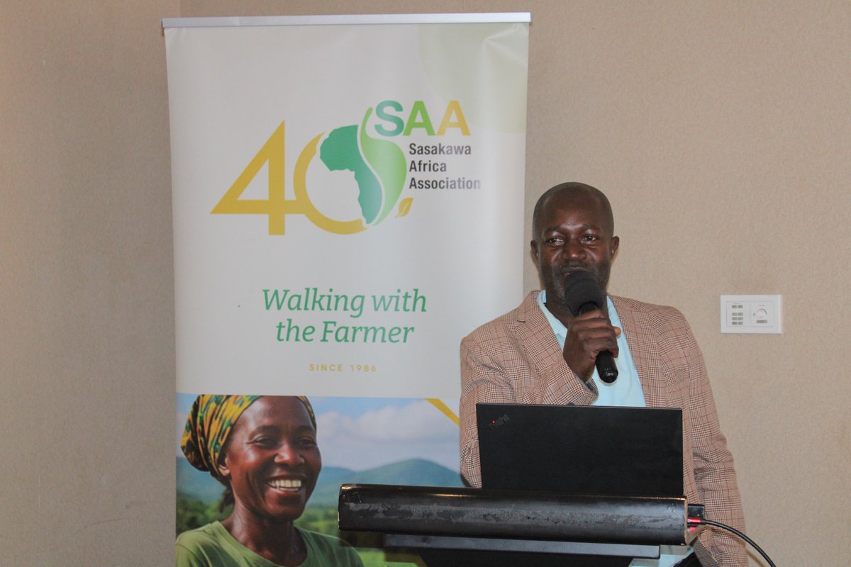 SAA_Uganda's tweet photo. Dr. Moses Matovu showcased how biofortification is emerging as one of Uganda's most sustainable solutions to hidden hunger.

Unlike conventional food fortification, which adds nutrients during food processing, biofortification develops crop varieties that naturally contain higher levels of essential nutrients through plant breeding and biotechnology.

@narouganda has successfully developed numerous nutrient-rich crop varieties, including:

Vitamin A-rich maize.
Iron- and zinc-rich bean varieties.
Orange-fleshed sweet potatoes rich in provitamin A.
Newly introduced purple sweet potatoes containing powerful antioxidants.
 Improved cassava varieties with better nutritional qualities and reduced toxicity.

These crops enable farming households to improve nutrition using the foods they already grow, making healthy diets more affordable and accessible.

"Nutrition starts with the seed we plant."
#NutritionForAll #SAAUganda