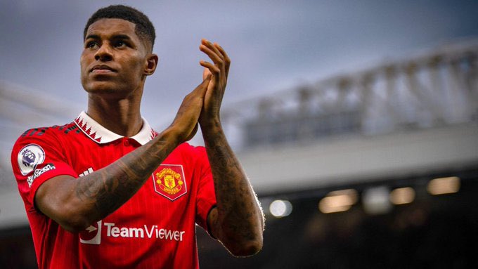 QueenMancunian's tweet photo. Dear @ManUtd 

From all Manchester United fans we say send Rashford far away from the first team, second team, 3rd team, academy and even Under 12th  

We have not forgotten how he and Sancho treated our beloved Manchester United football club. This lad granted an interview asked for a NEW CHALLENGE whiles all Manchester United fans demanded was hard work from a player who gets paid. He moved away from the club and twerked for Barcelona every single day. 

We are absolutely okay with the players we have now and the ones you are bringing in. We don’t want any negativity around the club anymore. We are on course to win the Premier league and champions league with the right additions. 

Add Rashford to the team and we riot 🔥

Thank you #MUFF @ManUtd