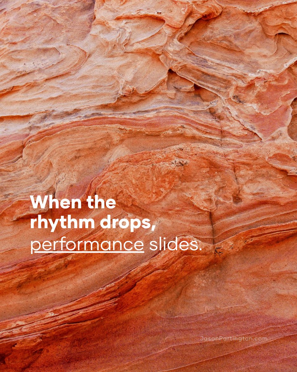 formenover40's tweet photo. When the rhythm drops, performance slides.

Small, consistent actions always outperform occasional bursts of effort. Protect your rhythm and the results will follow.

Let's sit with this,

Jason Partington
Mentor for Men over 40

#mensmentalhealth #leadership #mentorformen https://t.co/xUUOr4a3U1