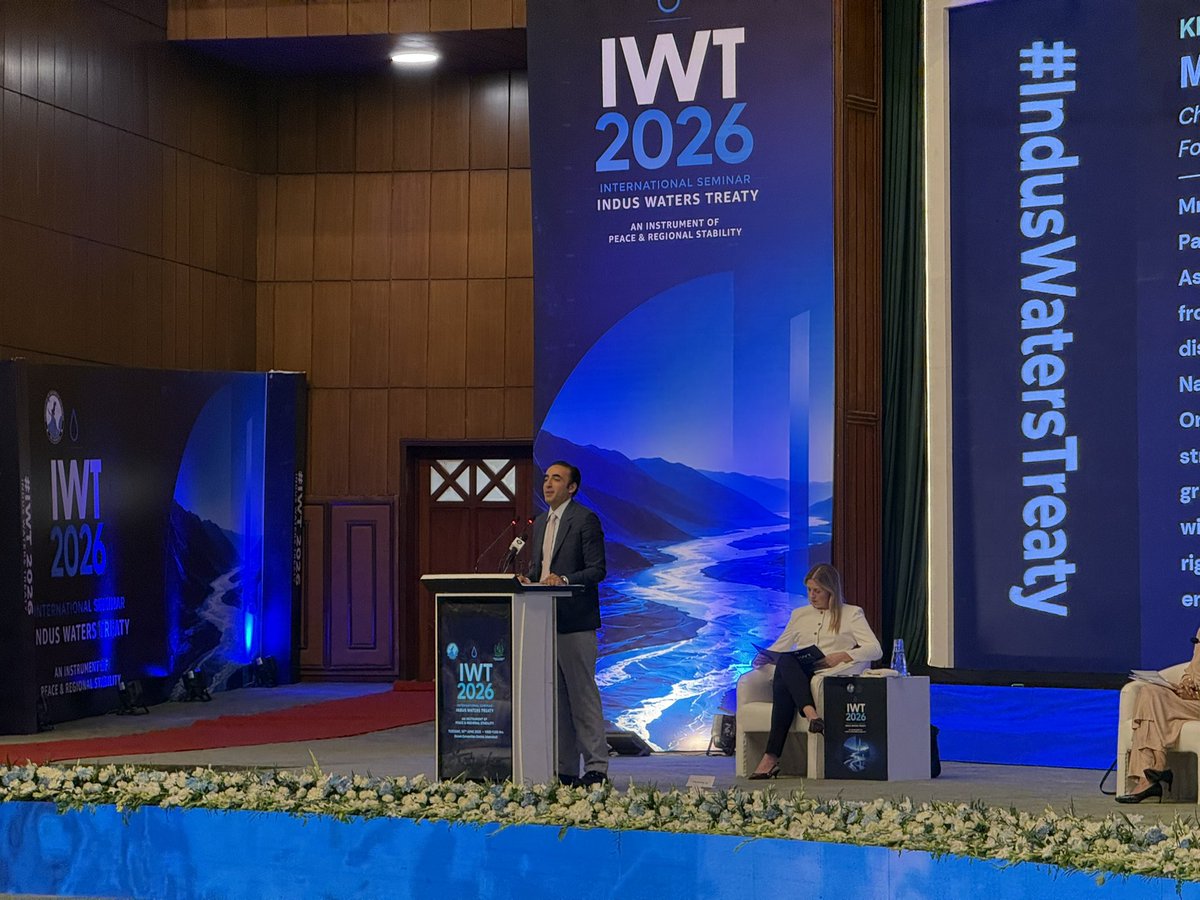 Pakistan Must Safeguard Its Water Future, Not Blame India: Bilawal Bhutto Zardari at IWT2026