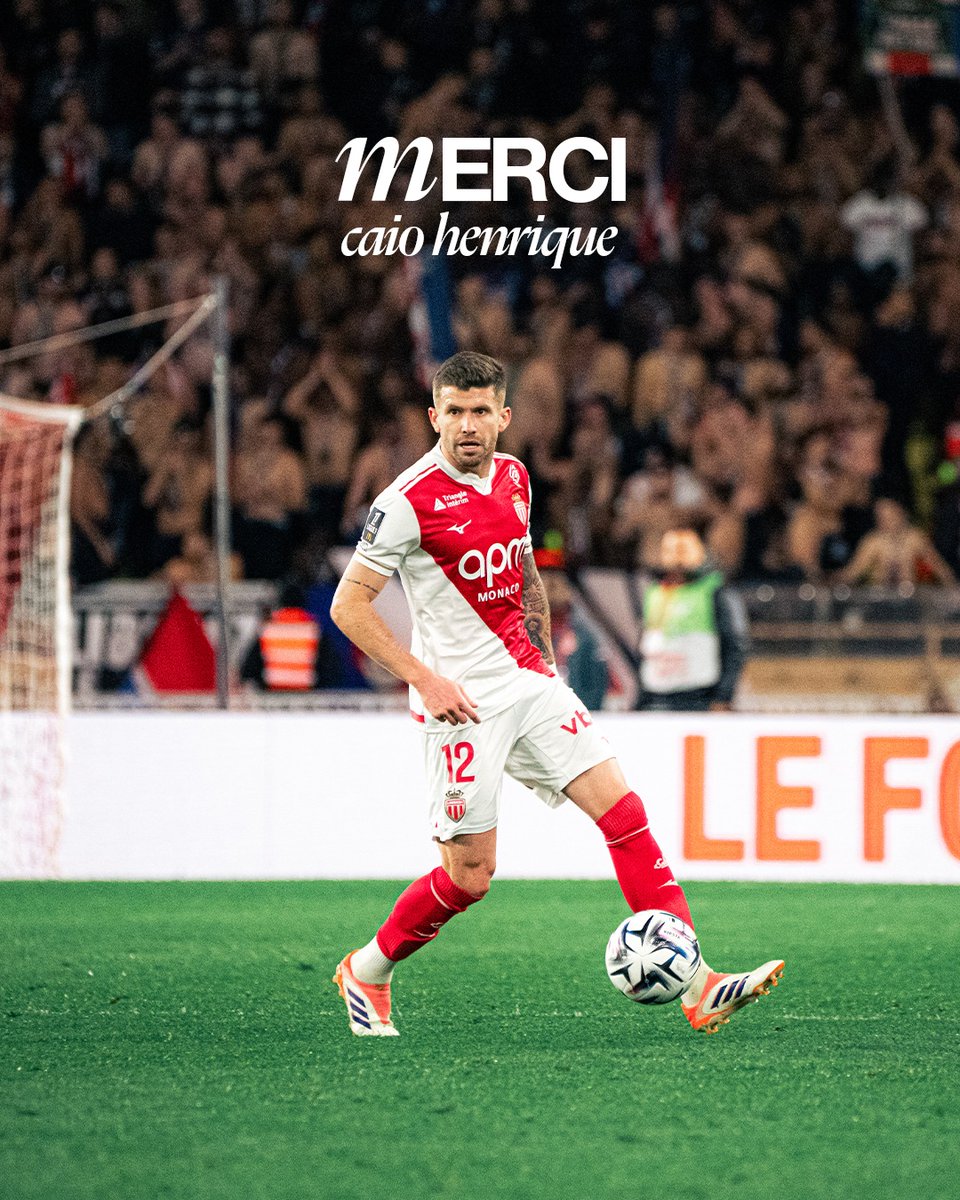 AS_Monaco's tweet photo. L’AS Monaco annonce le départ de Caio Henrique à l’Ajax d’Amsterdam. 

Arrivé sur le Rocher à l'été 2020, le latéral gauche brésilien quitte le Club après 6 saisons et 211 apparitions sous les couleurs monégasques.

Obrigado Caio ! ❤️