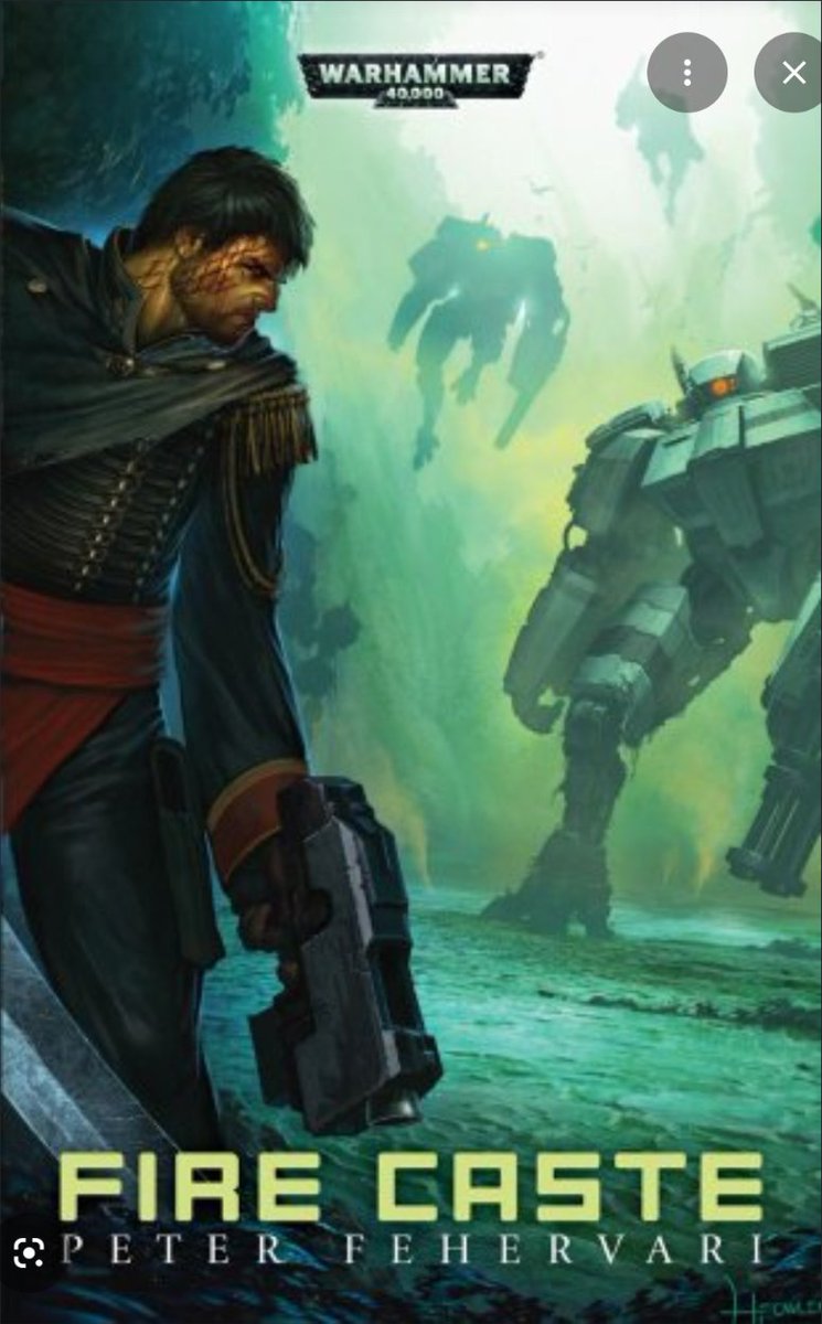 aacanzonetta's tweet photo. @Lorgarwasright2 The funny thing is the novel, "Fire Caste" had a Guard Regiment known for their steampunk power armor that blare patriotic music https://t.co/LUoEbznPBv