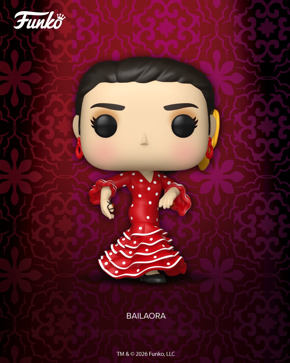 FunkoEurope's tweet photo. Introducing our first-ever Spain exclusive POP! Bailaora! A tribute to Spanish culture, passion and tradition 💃

🇪🇸 Coming soon, only in Spain. More info: https://t.co/9Nqgilwvtv https://t.co/f1CgOhgfZq
