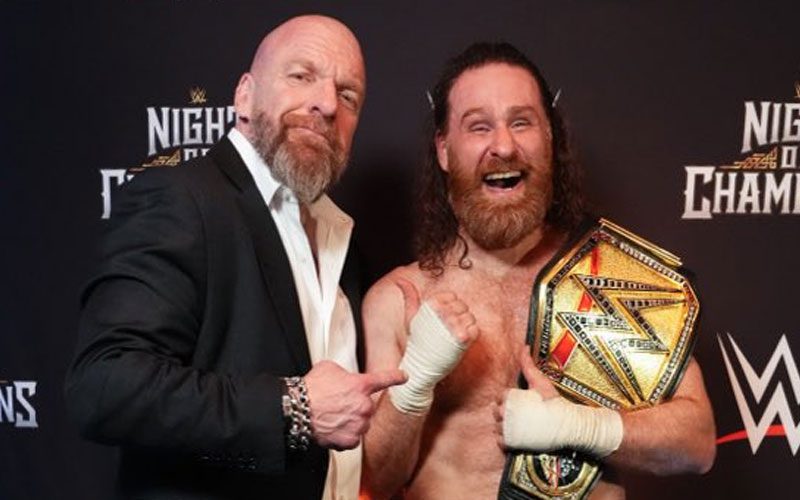 Cultaholic's tweet photo. Sami Zayn says he is still processing his WWE Championship win. 

"I'm still processing it a lot, believe it or not. It's kind of hard to fully take in. But I guess if I had to answer in one word, it feels just great. It really does. It feels like the weight of the world's off my shoulder."

(Source: WWE Raw Recap)