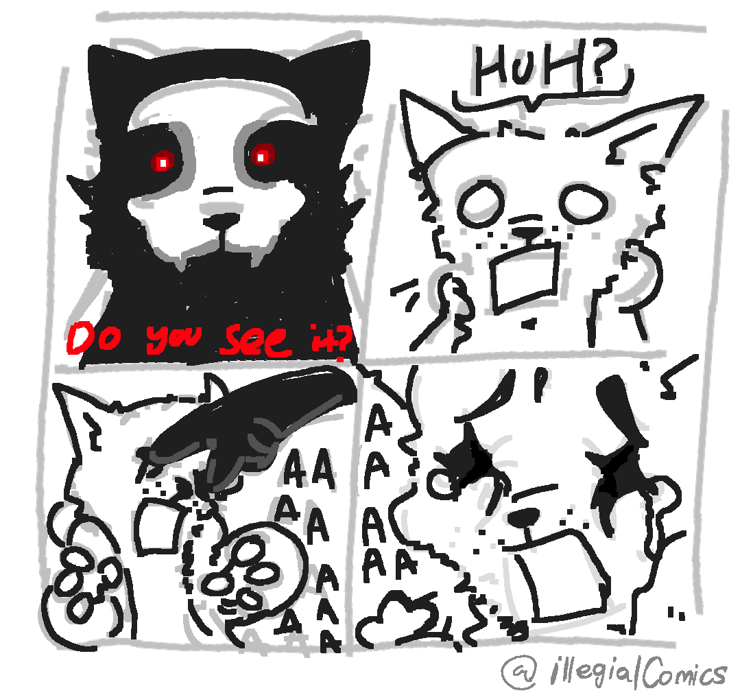 IllegialComics's tweet photo. Do you see it? 👀 https://t.co/2BpInqEzTY