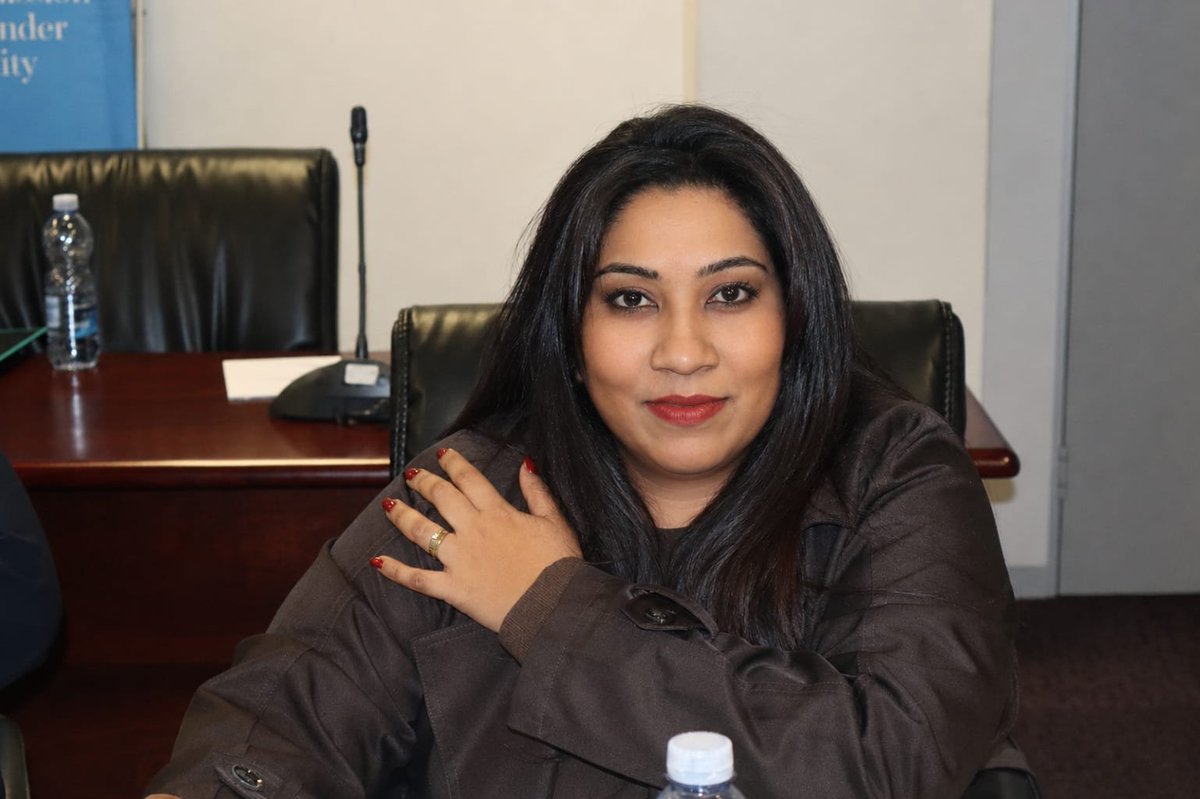 CGE_ZA's tweet photo. She welcomed the Deputy Chairperson Prabashni Subrayan-Naidoo who delivered the purpose of the dialogue. https://t.co/zm01LEs611