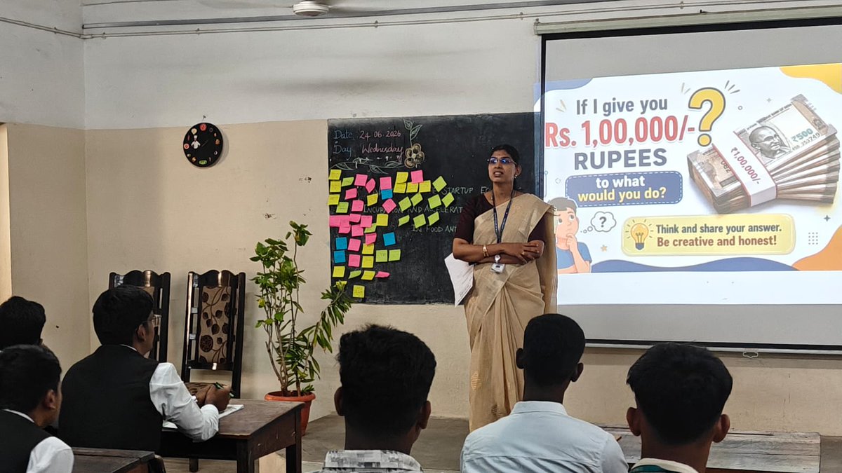 PSGCAS1's tweet photo. The Department of Catering Science and Hotel Management in association with Institutions Innovation Council organised a guest lecture titled “Navigating the Startup Ecosystem: Incubation and Accelerator Opportunities in Food and Catering” on 24.06.2026 from 9.00 am to 11.00 am. https://t.co/tdysVVP2Dd