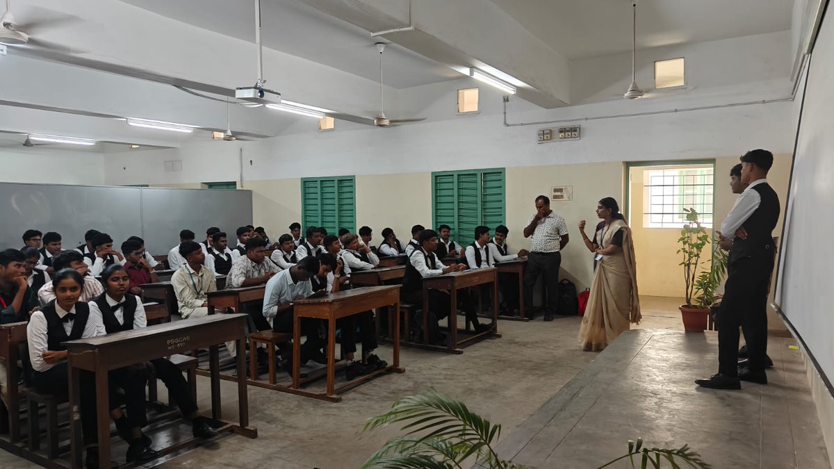 PSGCAS1's tweet photo. The Department of Catering Science and Hotel Management in association with Institutions Innovation Council organised a guest lecture titled “Navigating the Startup Ecosystem: Incubation and Accelerator Opportunities in Food and Catering” on 24.06.2026 from 9.00 am to 11.00 am. https://t.co/tdysVVP2Dd