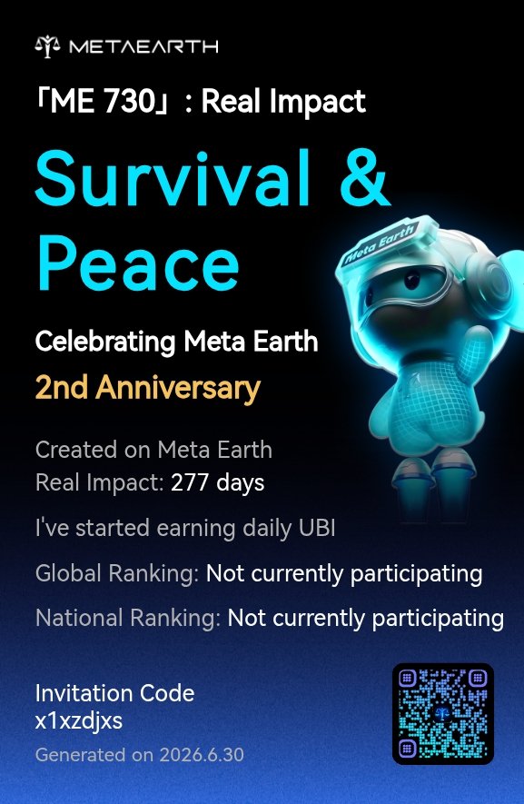 ibmmd56's tweet photo. 「ME 730」: Real Impact I’ve started earning daily unconditional basic Income and helping more people do the same. Create your impact with us and win up to $20,000 in rewards! Join here:... Read more:
https://t.co/ktgyEaU37L https://t.co/7NF3QNrVHC