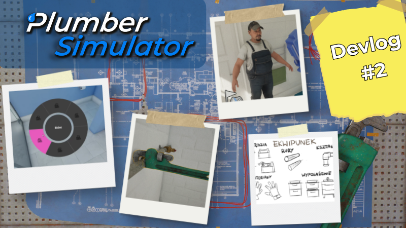 TakeITStudio's tweet photo. π° Steam Devlog #2 is live!
π¨βπ§ Meet your plumber.
π§ Check out the first tools.
π― See the new radial tool wheel.
And that's just the beginning...
Read the full Steam Devlog and wishlist Plumber Simulator!
#PlumberSimulator #Steam #GameDev #Wishlist https://t.co/73pZmPYD9d