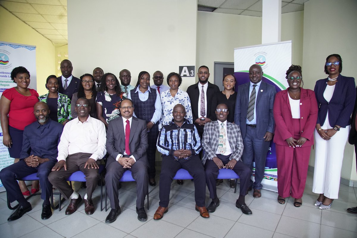 _ICGLR_'s tweet photo. The ICGLR Secretariat is concluding a two-day induction training for the @ICGLRyouth Secretariat, equipping leaders with a deeper understanding of the Conference's mandate, regional priorities, and their role in promoting peace, security, and regional integration. https://t.co/tjPDKpP5jq