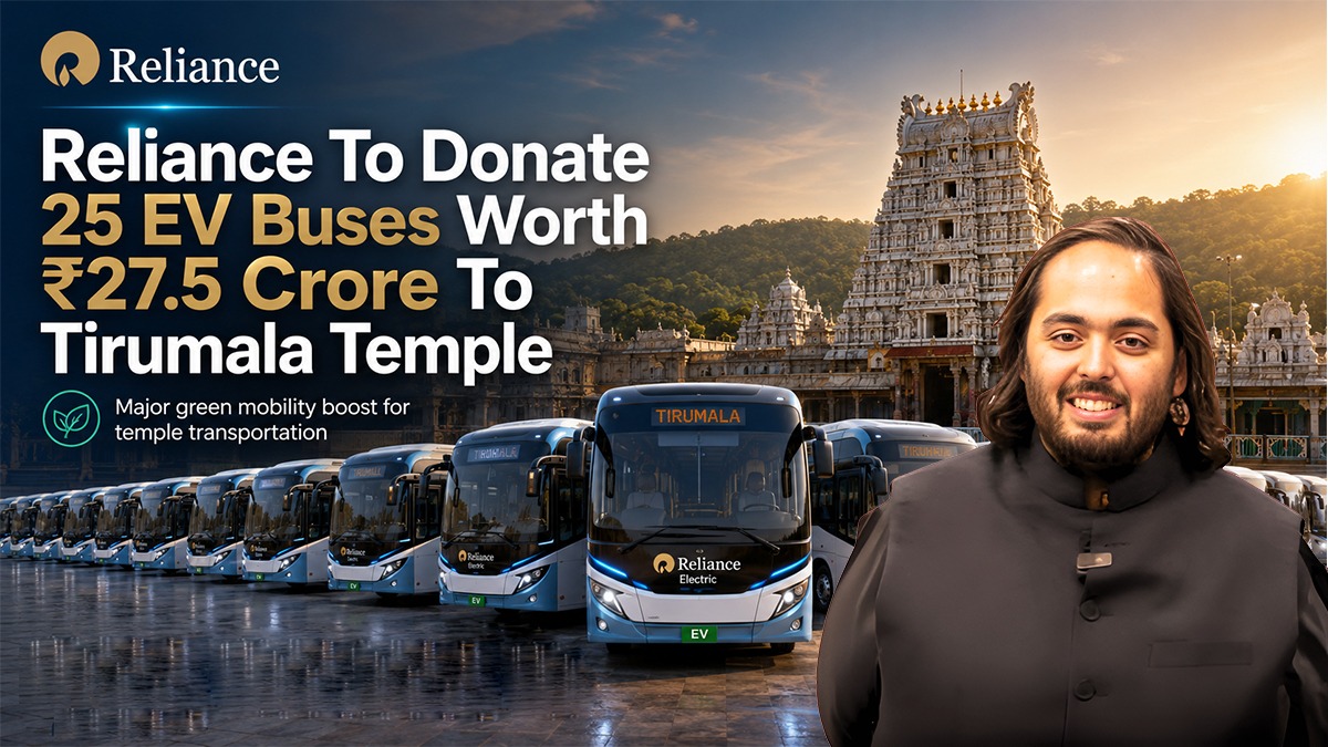humanity_anant's tweet photo. Faith and sustainability come together when service makes life easier for devotees. Cleaner temple travel is progress with purpose, care, and responsibility.
#Reliance #Tirumala #EVBuses #Seva #Sustainability https://t.co/xuwsPrbTu7