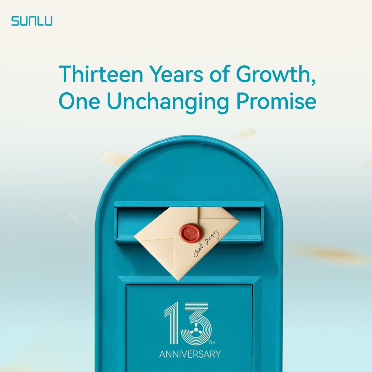 sunluofficial's tweet photo. 🎇 13 years of growth, shaped by every step we’ve taken together. ✉

We’re sharing a special letter from Mr. Jack Jiang, Founder & CEO of SUNLU — a reflection on our journey, our progress, and the ideas that continue to guide our innovation in 3D printing.

👉 Read the full letter here: https://t.co/SFR2nKgOUv

Thank you for being part of this journey. ❤