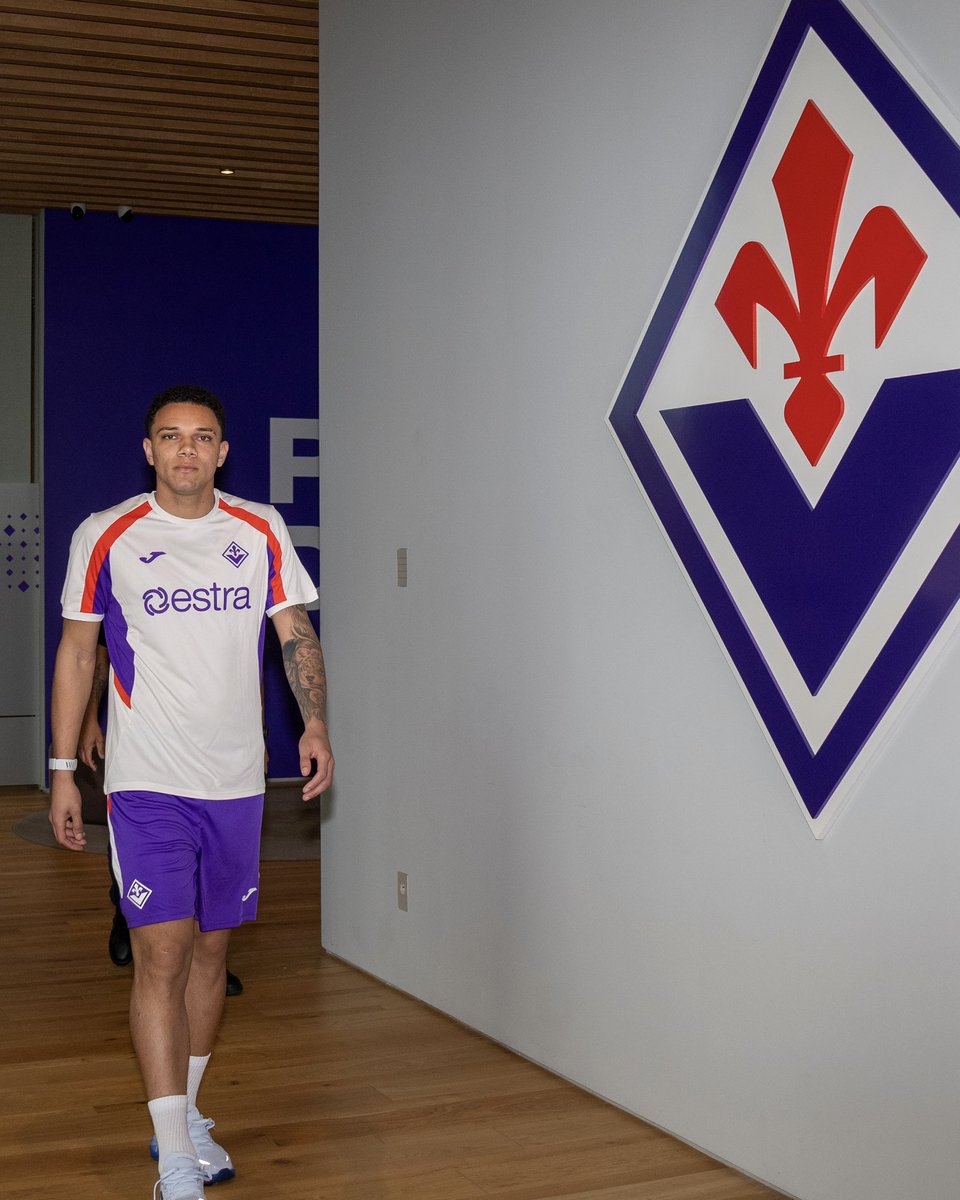acffiorentina's tweet photo. Viery è qui💜⚜️

📍 Rocco B. Commisso Viola Park 
🩺 Visite mediche in corso

#forzaviola #fiorentina https://t.co/cpLJ0PklTG