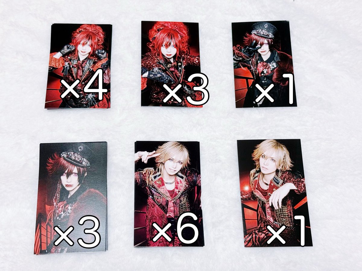 Eru_suu's tweet photo. Royz PHOENIXXXXトレカ 交換

譲♡公大さん、杙凪さん、智也さん
求♡昴さん

郵送希望📮𓈒𓂂𓏸
纏めての方優先。
検索からでもお気軽に
お声かけください🎀 https://t.co/2FeGg62qWo