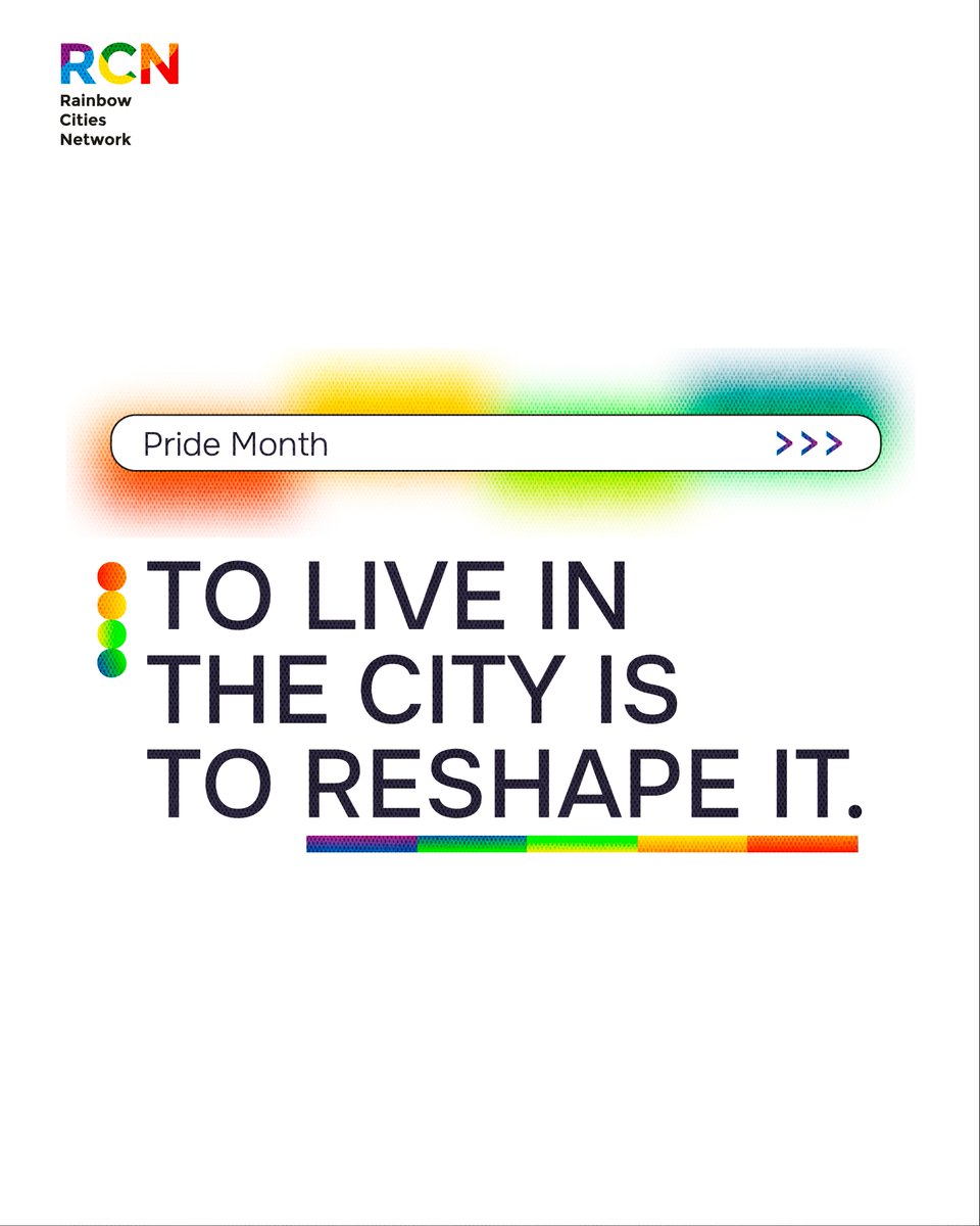 RainbowcitiesO's tweet photo. 🏳️‍🌈 Pride Month closes. Our commitment doesn't.
We began June saying it: Pride isn't just a celebration. It's a commitment.
Our cities kept it — every day, not just in June. 🌍
The month ends. The building continues.
#Pride2026 #RainbowCitiesNetwork #LGBTIQinclusion https://t.co/Gk2L1iHReI