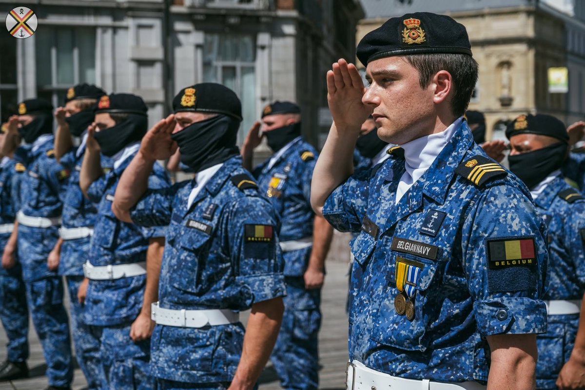 TheBelgianNavy's tweet photo. 🚢 The 29th of June 2026 in Namur, the godparent city of @p902.pollux , the patrol vessel got a new commanding officer. https://t.co/95k7KMBGzR