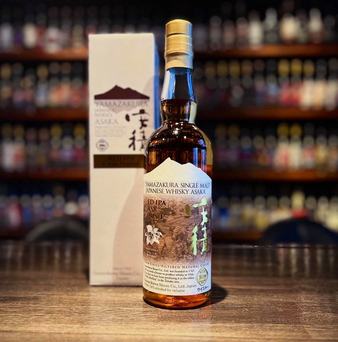 安積蒸溜所の1st Fill Bourbon Barrel熟成ノンピート原酒を福島県田村