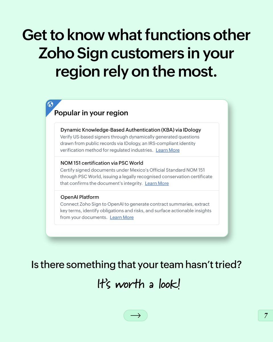 ZohoSign tweet picture