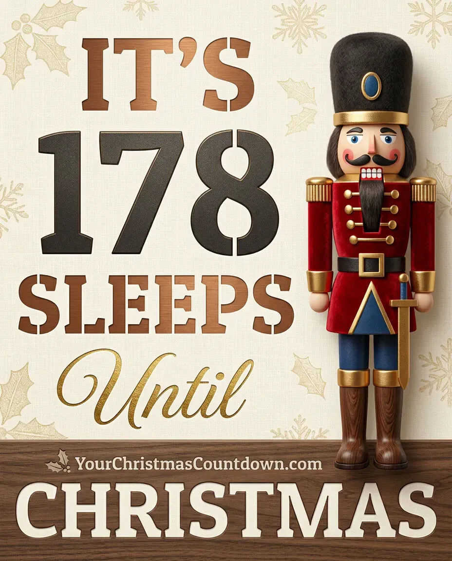 christmas_clock's tweet photo. 178 SLEEPS UNTIL #CHRISTMAS!
 👉 https://t.co/08kJVAWqc2 🎄🎅 https://t.co/vv4oL1dPZD