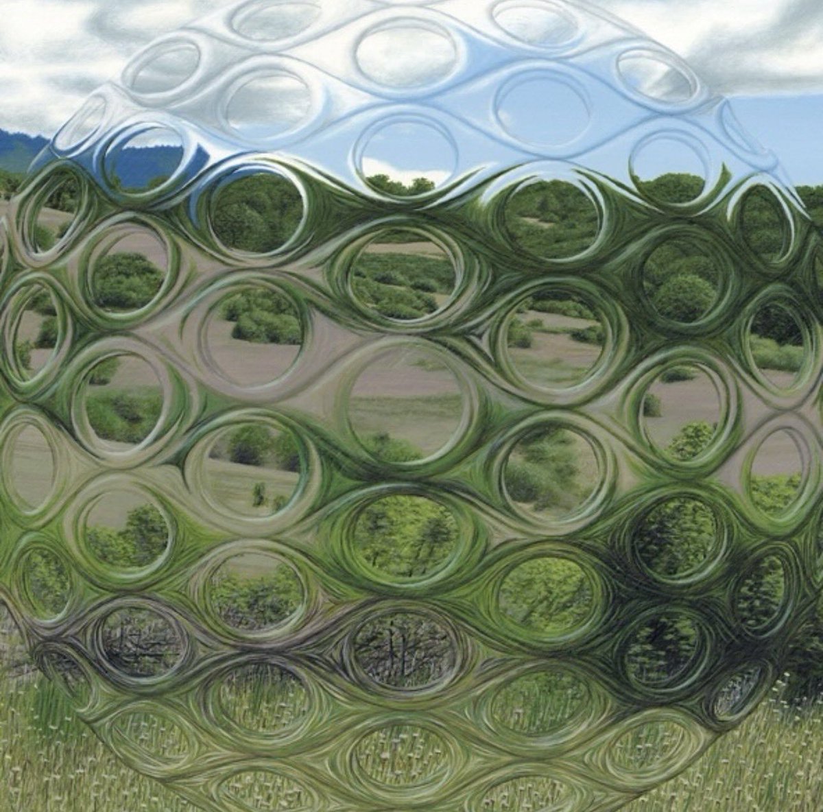 pmamtraveller's tweet photo. "Seeing Anew" by artist Micah Ofstedahl. https://t.co/1oF4i3bOTT