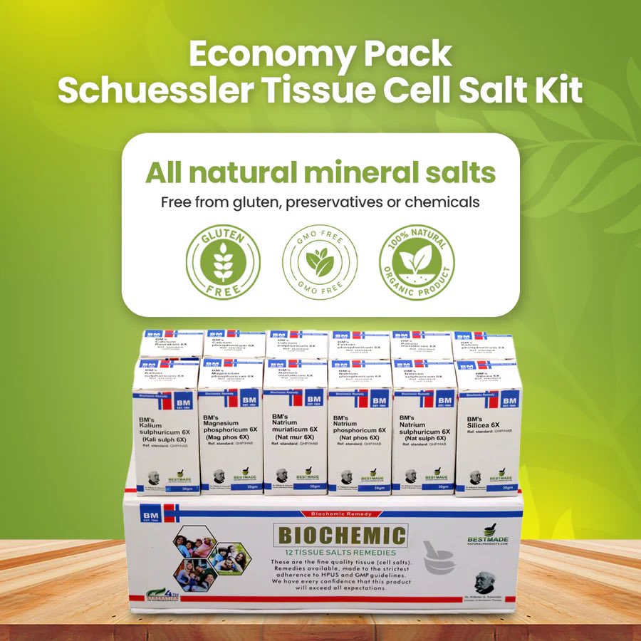 my4essentials's tweet photo. Bestmade Tissue Salts Kits All on Sale 
Click here ⬇️
https://t.co/ysPg9B5fDi
.
.
.
#bestmade #bestmadenaturalproducts #tissuesalts #cellsalts #biochemic #homeopathy #homeopathic #homeopathicremedy #biocombination #cellsaltskit #tissuesaltskit #vegan #lactosefree
credit📷bestmade https://t.co/duZMtPYst5