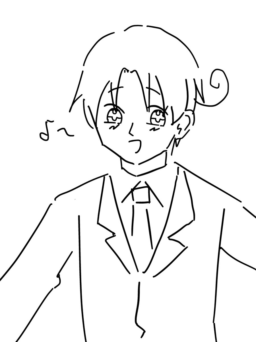 yuutsu_415's tweet photo. ボブヘタのイタちゃんの開眼好きですの絵 https://t.co/ffSVnNWwgU