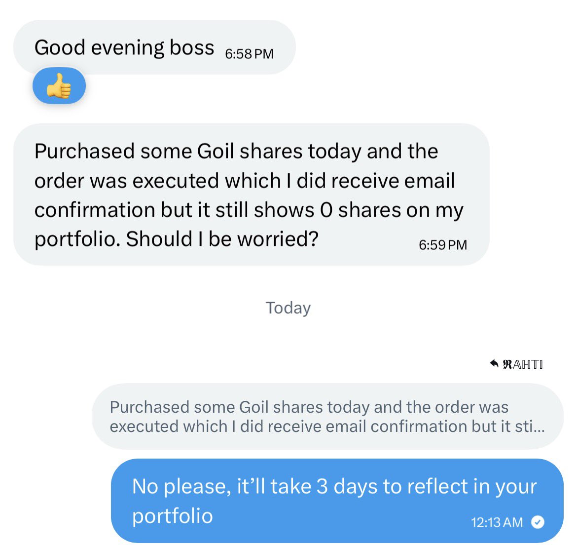 beterdays_ahead's tweet photo. Bought shares and your order has been executed, but they're not showing in your portfolio yet?

Don't panic.

Always check your Contract Note for the Settlement Date. On the Ghana Stock Exchange, shares typically reflect in your portfolio 3 working days after trade execution (T+3).

Execution isn't the same as settlement.