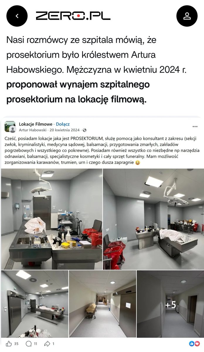 Jowita_W_'s tweet photo. „Mam możliwość zorganizowania karawanów, trumien, urn i czego dusza zapragnie :D” – reklamował się na facebookowej grupie „Lokacje Filmowe”.

JPRDL😱 https://t.co/7HSJFLcR5f