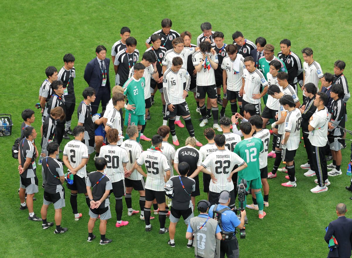 usu1919's tweet photo. まだまだ世界トップクラスとの差があると感じたけど、組織力と団結力、気迫は優勝クラスだと感じた🇯🇵

世界の壁はまだまだ高い！
歴史から見てもサッカー発展途上国だから、4年後は更なる史上最強の代表が見れるさ⚽️ https://t.co/r5GdqlUi57