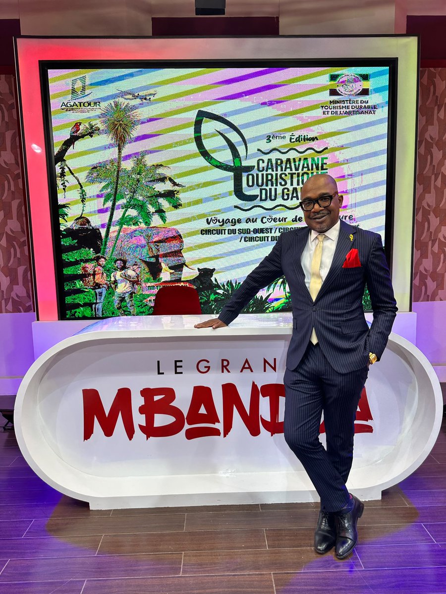 yulforfun's tweet photo. Heureux d'avoir été l'invité de l'émission Le Grand Mbandja sur Gabon 1ère, pour échanger autour de la 3ᵉ édition de la Caravane Touristique du Gabon.
Merci à toute l'équipe de Gabon 1ère pour l'accueil et la qualité des échanges.

#CaravaneTouristique2026 #DestinationGabon https://t.co/zkJXLh2o3H