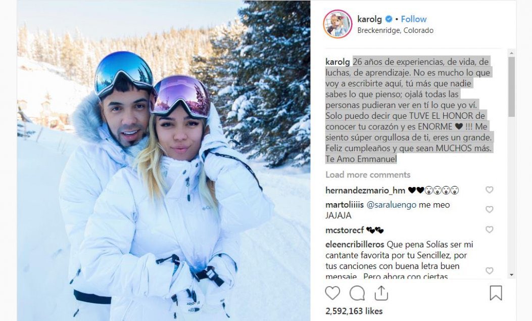 dayaxlpr's tweet photo. Ya empezaron con las teorías 😆🤣 si hay algo que siempre pasaba en la relación de Anuel y Karol era que siempre sacaban tiempo para pasar sus cumpleaños juntos… sáquense Anuel de la boca https://t.co/wtm0QH3x4J