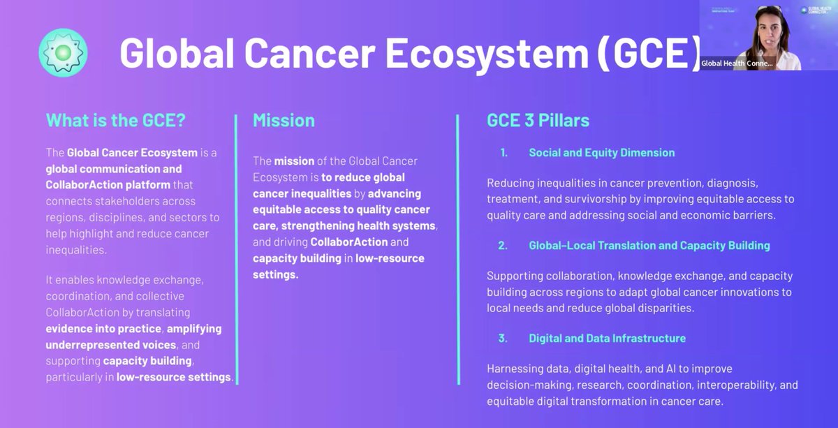 ECHAlliance's tweet photo. Last week, we hosted the 2nd Virtual Café of the Global Cancer Ecosystem (GCE)! ☕️

Members came together to share initiatives, exchange best practices, and drive #CollaborAction to reduce cancer inequalities. Thank you to everyone who joined!

#GlobalCancerEcosystem #Cancer https://t.co/ya4bKe0vud
