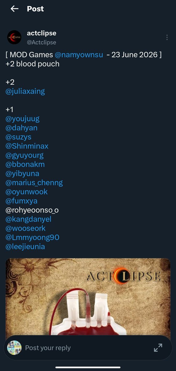 hcunwook's tweet photo. 22-28 Juni 2026 https://t.co/XcOrJjBYGh