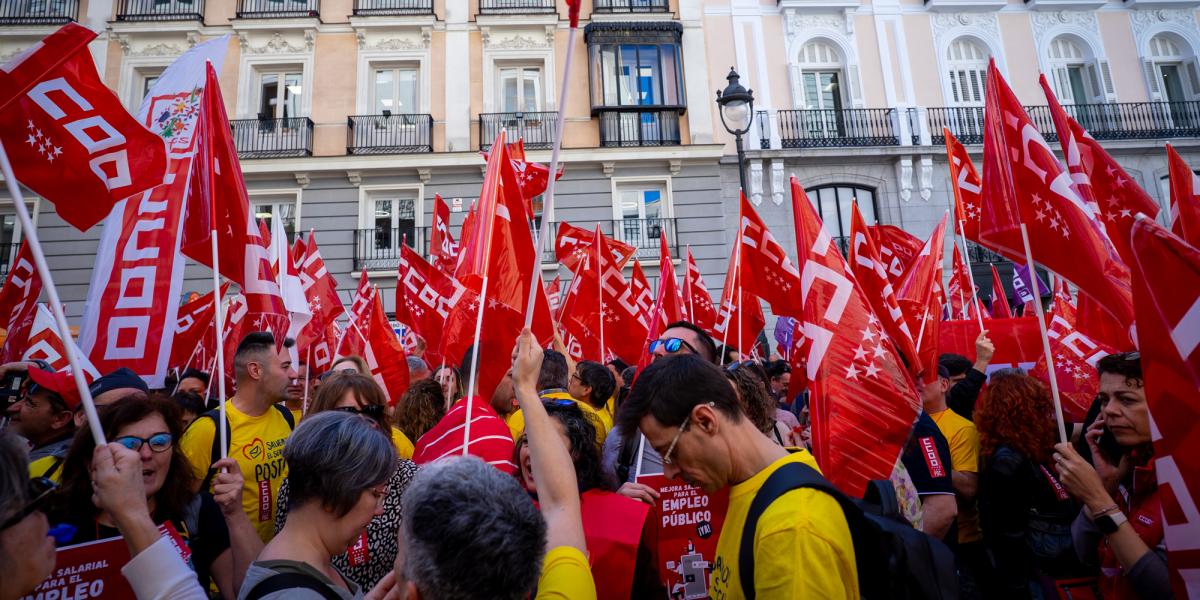FscAragon's tweet photo. 👍Hemos logrado desbloquear la jubilación parcial del personal laboral en las Administraciones Públicas.

🤝Aún queda pendiente el personal funcionario y estatutario: exigimos al Gobierno que cumpla sus compromisos.

#CumplirLoPactado

https://t.co/Bizd8tyNk4 https://t.co/hh6cpOiNPg