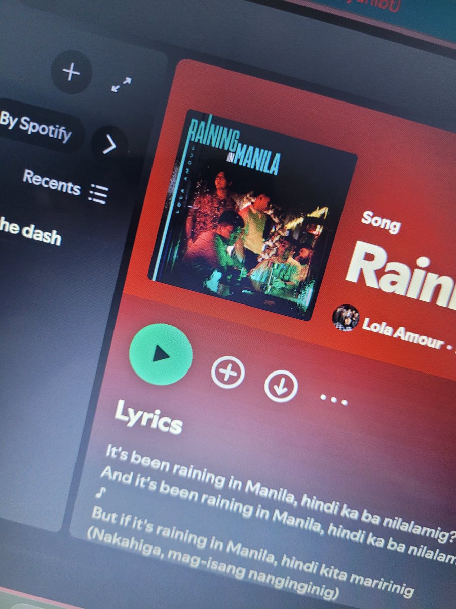 igndnm's tweet photo. listening to this banger kasi maulan and feel ko season niya na even wala ako sa mnl 😆 https://t.co/EyTpuH469c