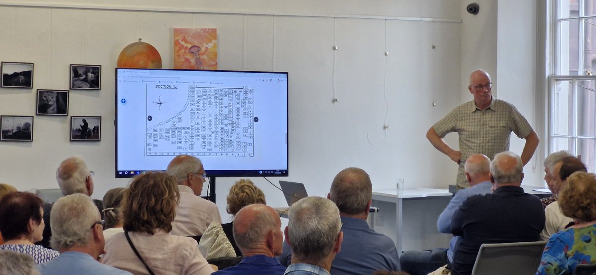 corkcolibrary's tweet photo. Fantastic launch of the fully searchable database of the Old Clonmel Cemetary Burial Register, Cobh was held in #Cobhlibrary last Saturday!
Allan Farrell 's presentation was an engaging, informative and entertaining navigation through this invaluable resource.
This was followed by a lively and convivial Q&A!
Delve into the database here:
https://t.co/zZ7ijNVR56
@CobhNews
@CobhEdition
@Corkcoco
#LibrariesIreland