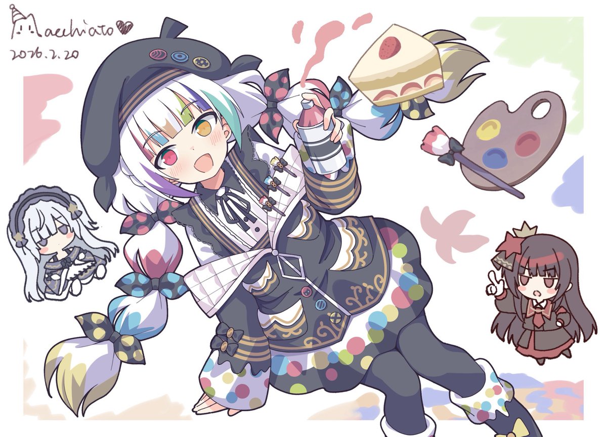 2026年自分が選ぶ今年上半期の4枚 横長イラストを挑戦してみました