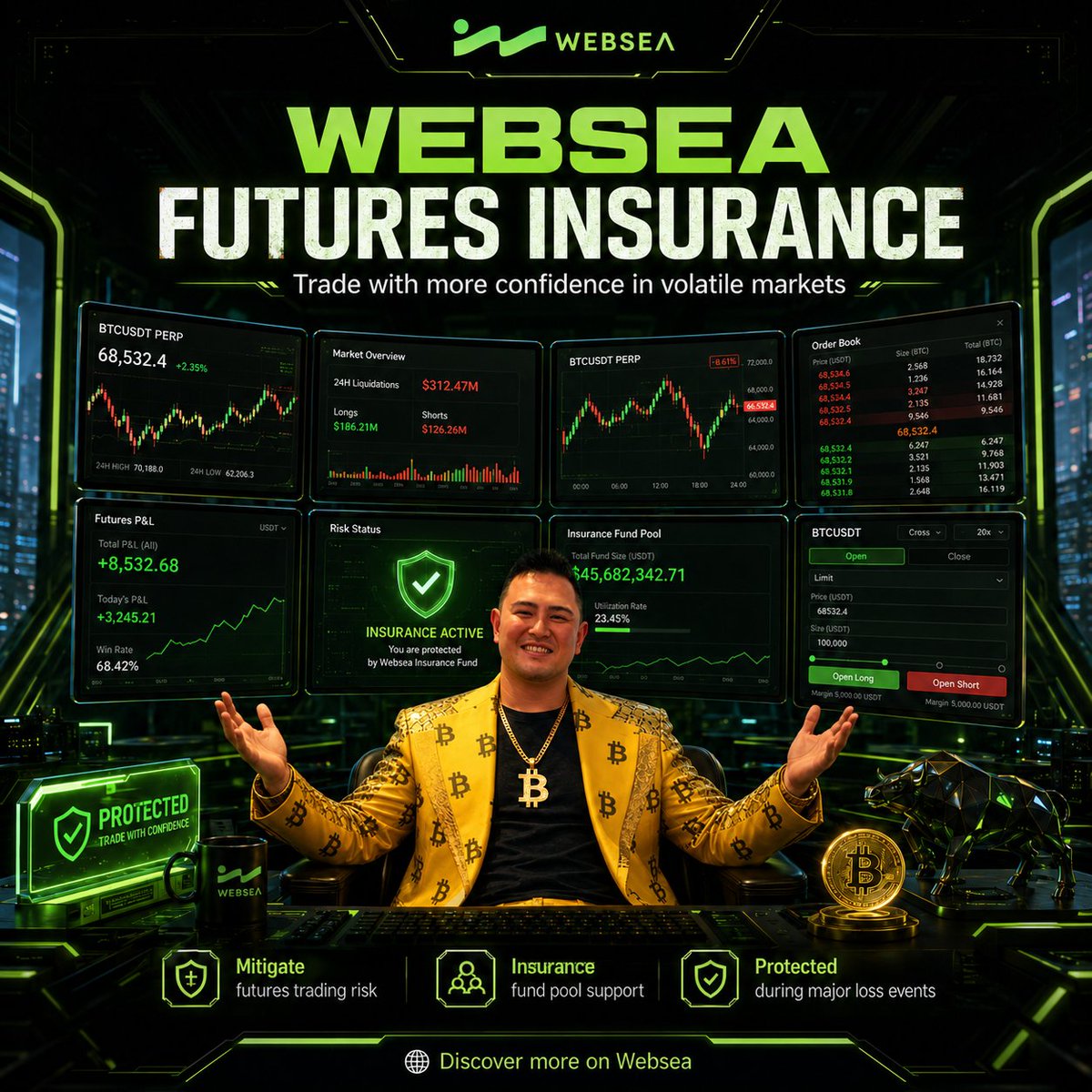 HerbertRSim's tweet photo. When Markets Swing, #Websea Futures Insurance Has Your Back! 📈📉🏥

市场波动时, #浪所 期货保险为您保驾护航！

https://t.co/zkOJIrPIHS https://t.co/UojEYnaTx5