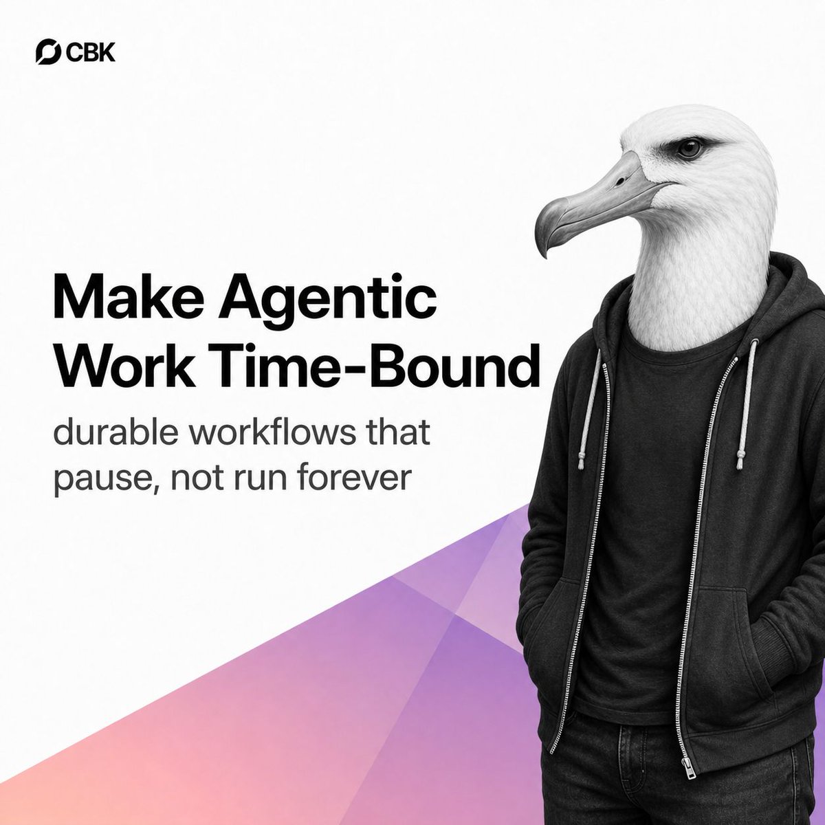 ChatBotKit's tweet photo. Models can run for longer and longer, and people read that as permission to let one task run forever. A durable workflow that can pause indefinitely is a footgun. Make the work time-bound instead.

https://t.co/UJT7INbHVS https://t.co/4F8pdtNwpW