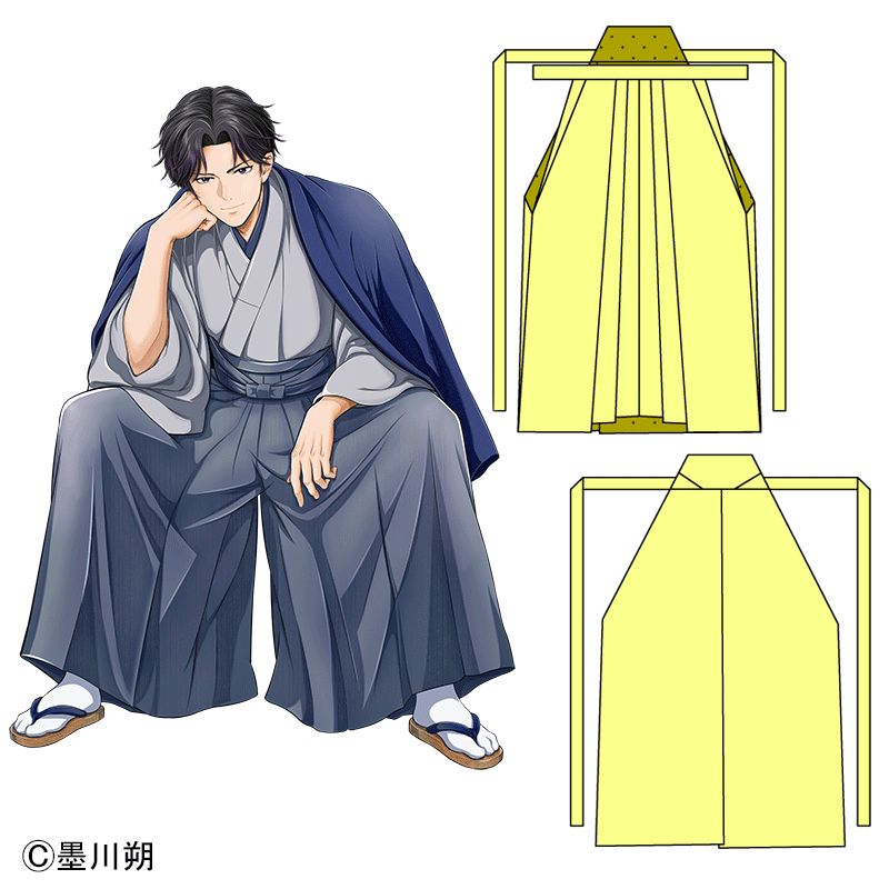 yousaikoubou's tweet photo. 馬乗り袴の型紙（ズボンタイプ）　婦人S〜紳士Lフリーサイズの表紙画像を墨川朔先生 @sumikawa_saku に描いて頂きました！
この袴の型紙はズボンタイプで左右に分かれています
型紙なので破れるまで何着も作れますよ！
https://t.co/VhiA4Yx4Qj https://t.co/3Ztq5n4P5U