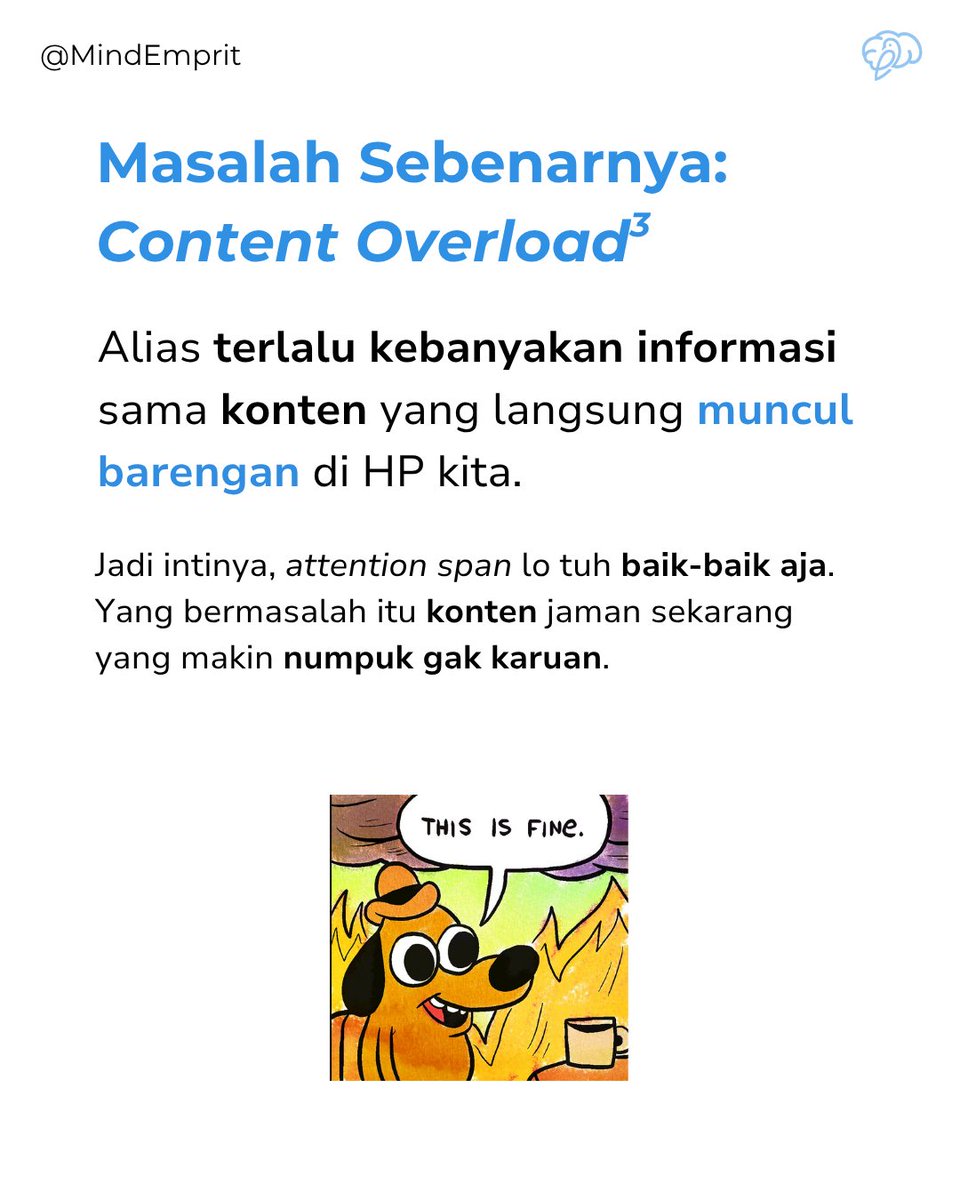 MindEmprit's tweet photo. @ismailfahmi Tetep ya, kurangi screentime kalian dan jangan lupa sama realita!

🧵3/3 https://t.co/t9vSyuvua2