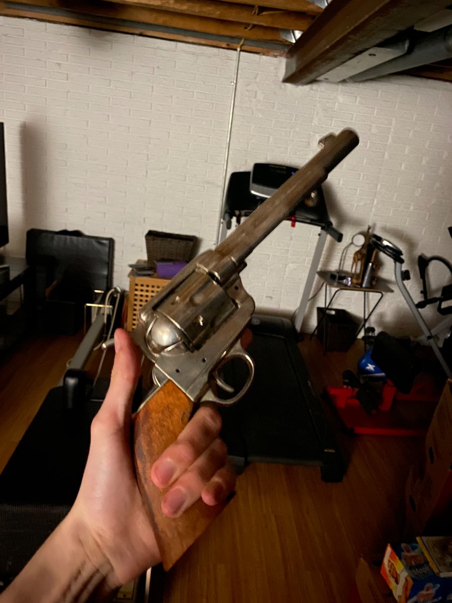 nekstoer's tweet photo. Guess what I just inherited? #Yup #SuicideRevolver https://t.co/UM9rA5EkmD