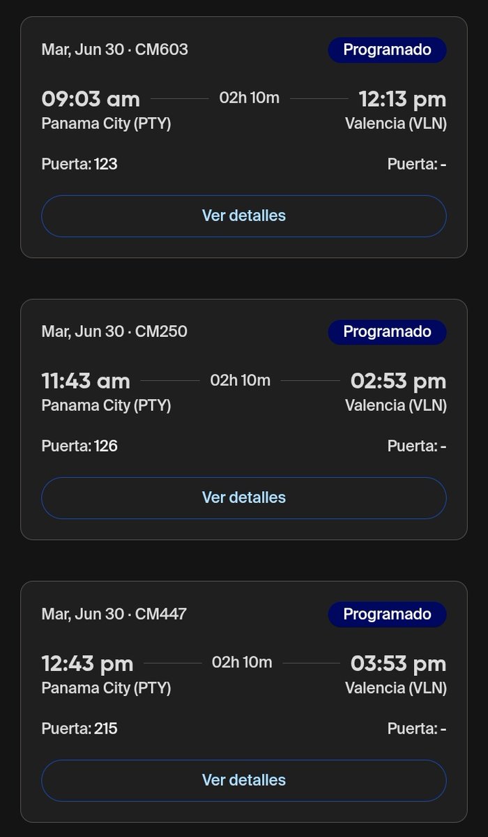 guilledearmas's tweet photo. 🔴 Este es el estado de los vuelos de aerolíneas extranjeras programados para hoy #30JUN con destino a Valencia, Venezuela.

📌 En algunos casos se muestra Caracas como destino, ya que corresponde al itinerario original del vuelo antes de su desvío a Valencia. https://t.co/utDz5i2SdP