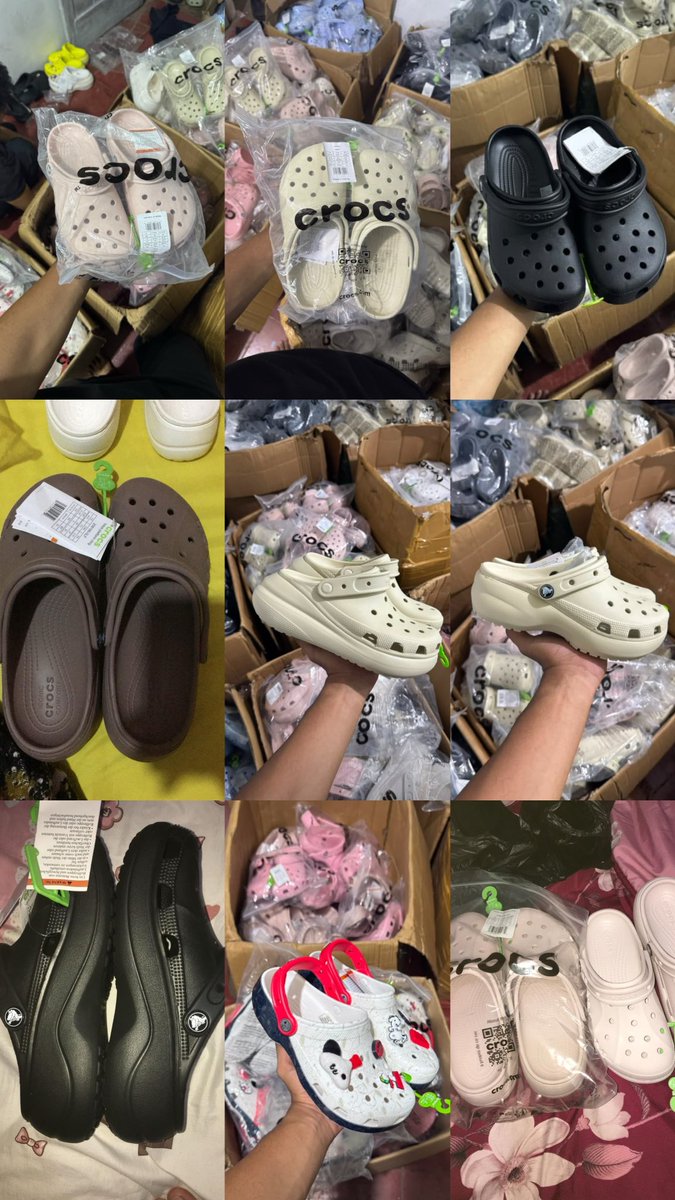dorapenem's tweet photo. ‼️ WTS CROCS ‼️
ori dan masih baru yaa (masih kebungkus kaya di foto)

Price :
Classic 500.000
Classic platform 600.000
Snoopy 700.000

- untuk ukuran dm dulu yaa
- bisa shopee tapi mulai ready kamis yaww✅
- crocs made in indonesia untuk di ekspor✅ https://t.co/O2I4GrTg8S