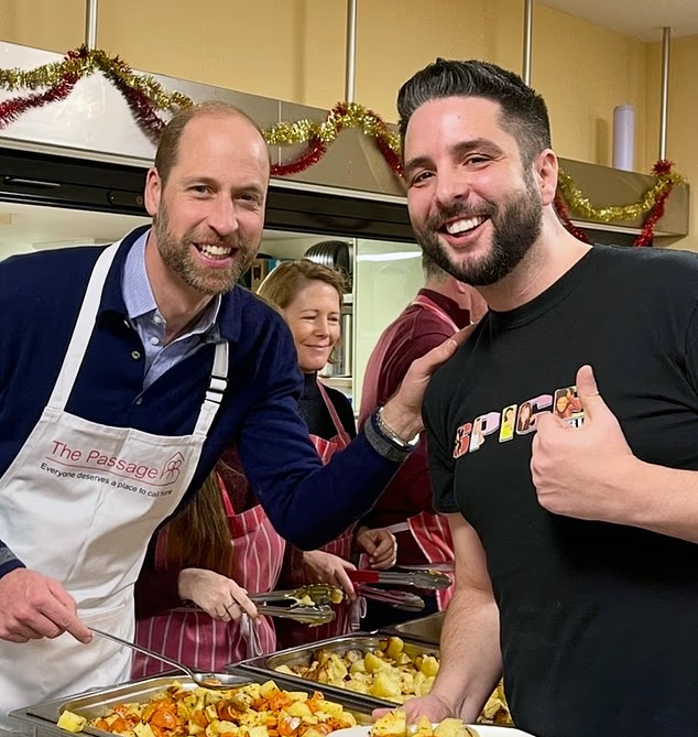sarah_delore's tweet photo. Prince William is doing a series of engagements today to mark the 3rd year anniversary of Homewards. 

He will announce £7 million in new funding, and make the point that systems have created the problem of homelessness, so systems can solve it. https://t.co/O2VWFn6gCt