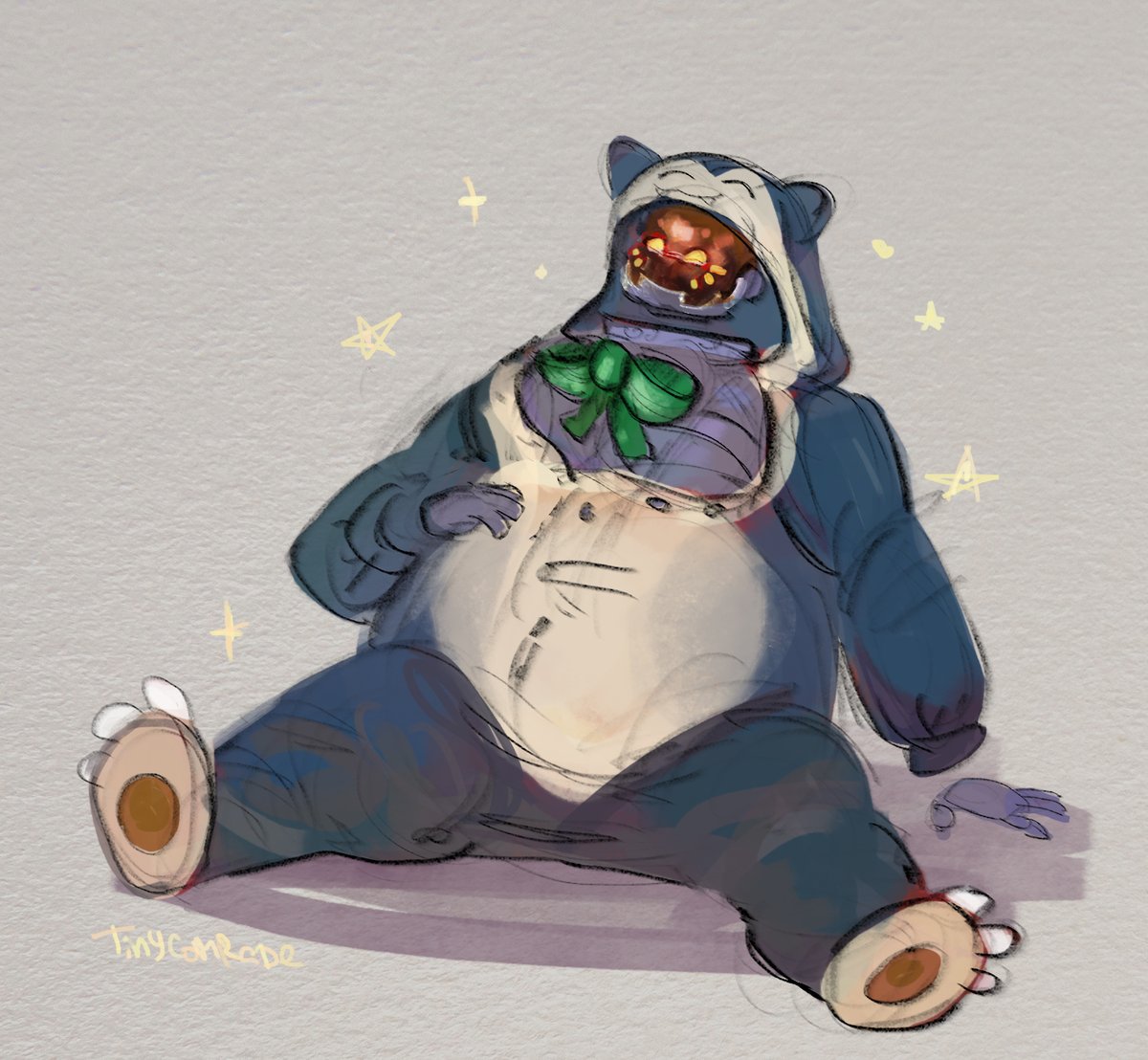 TinyComradeArt's tweet photo. Snorelax onesie!
#dynamo #deadlock #dynamodeadlock #deadlockdynamo https://t.co/kU4htEHox9