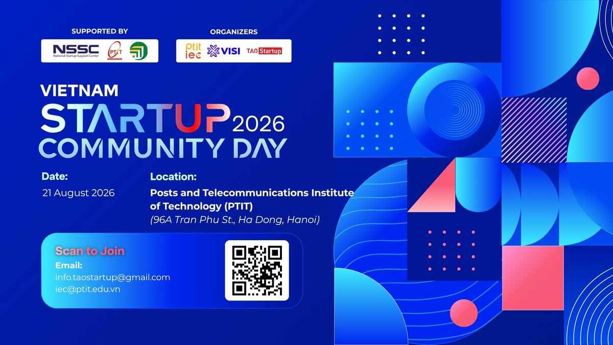 apacdao's tweet photo. APAC DAO is supporting Vietnam Startup Community Day 2026 🚀

21 Aug · PTIT, Hanoi · 1,000+ founders, investors &amp; builders

Theme: "Vietnam Startup Decade Journey"
Learn more: https://t.co/4XoOj2Zvty https://t.co/tt84TEIWDT