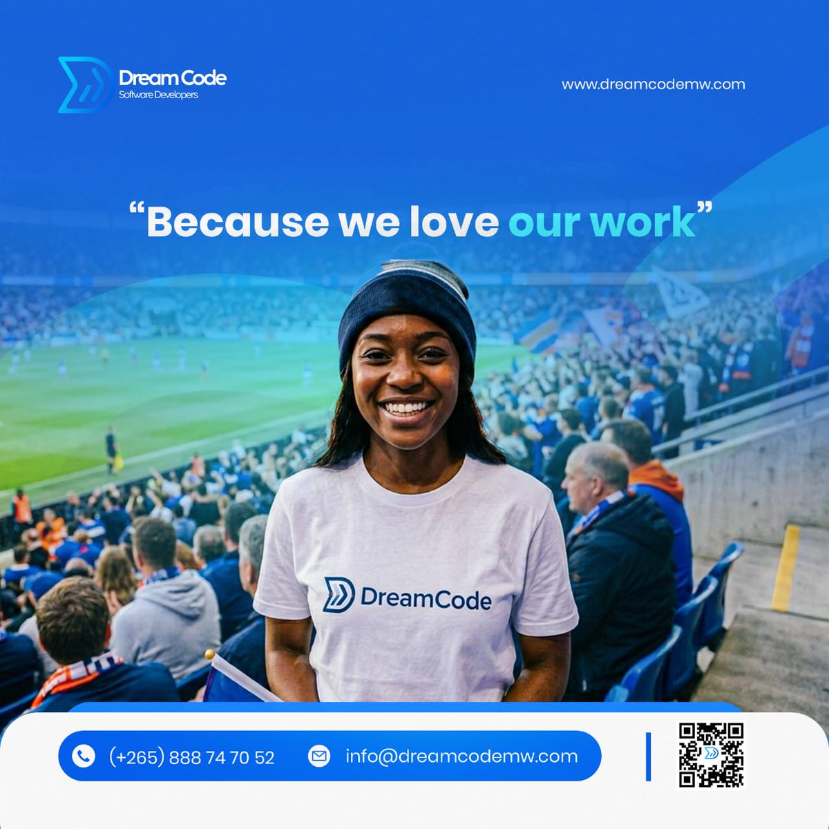 DreamCodeMw's tweet photo. We Love What We Do 🩵 

Ichi nchifukwa Chake Timaima Kuma Stand,Kuima Pagulu Nkudzipopa🔥🔥🔥🔥 

#DreamCodeLtd #Blantyre #Oleninc #Malawi #Digital #Company https://t.co/4Q3grSqC9q